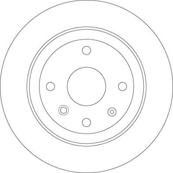 TRW Bremsscheibe Chevrolet T. Epica 06 DF6360 TRW Bremsscheibe Chevrolet T. Epica 06 DF6360
