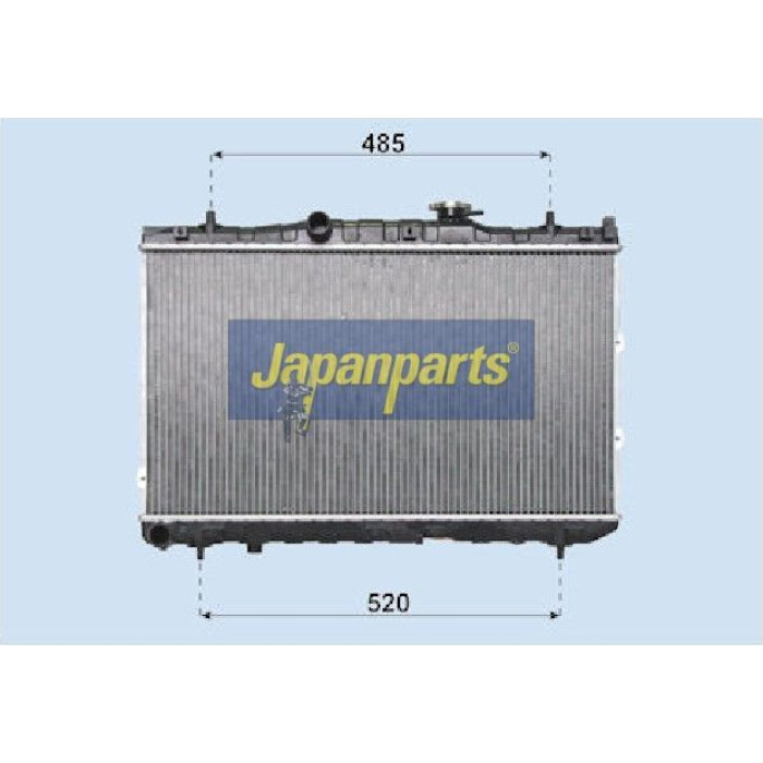 Japanparts Motorkühler RDA333030 Japanparts Motorkühler RDA333030