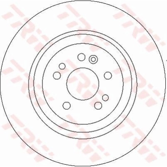 TRW Bremsscheibe DF4222 TRW Bremsscheibe DF4222