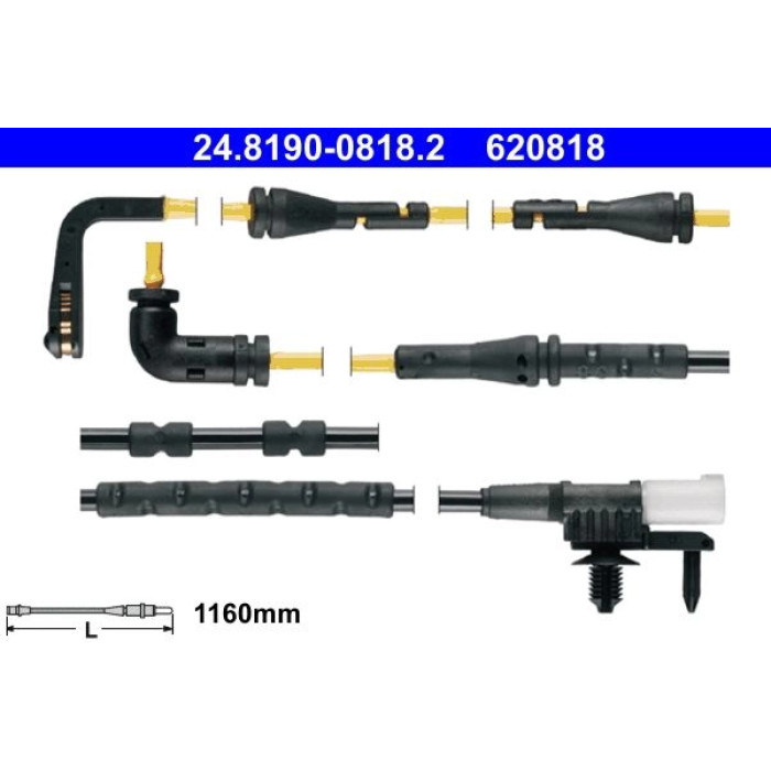 ATE Bremsbelagverschleißsensor 24.8190-0818.2 ATE Bremsbelagverschleißsensor 24.8190-0818.2
