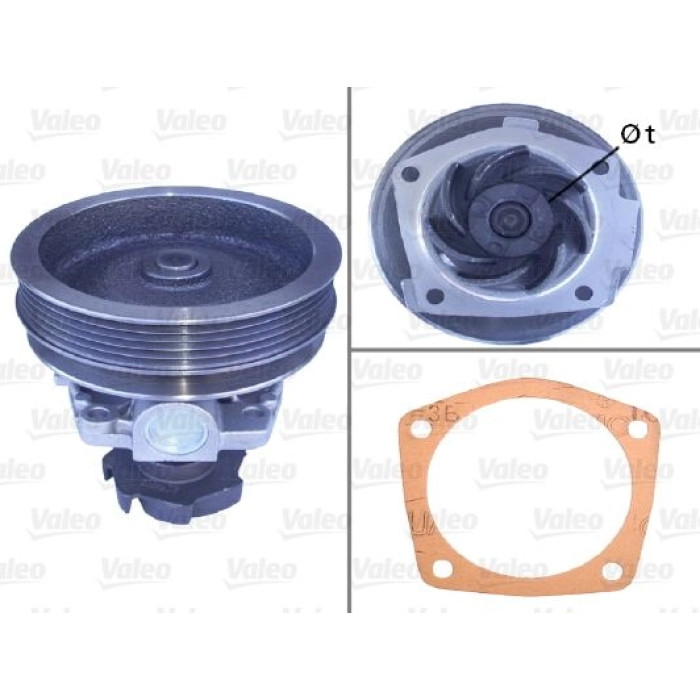 Valeo Wasserpumpe / Kühlmittelpumpe 506299 Valeo Wasserpumpe / Kühlmittelpumpe 506299