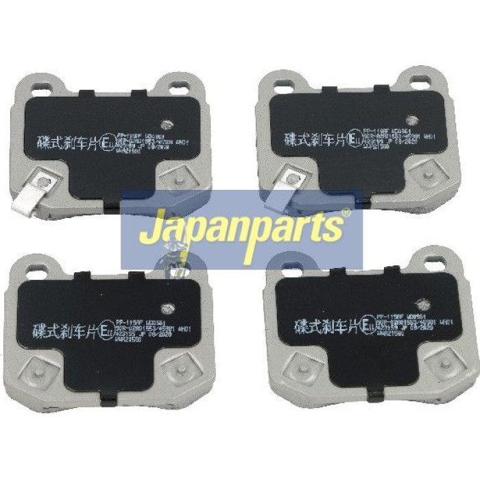 Japanparts Bremsbeläge PP-119AF Japanparts Bremsbeläge PP-119AF
