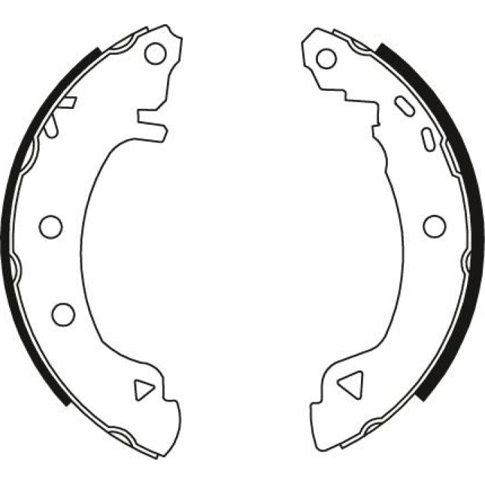 GS8631 TRW Bremsbacken GS8631 GS8631 TRW Bremsbacken GS8631