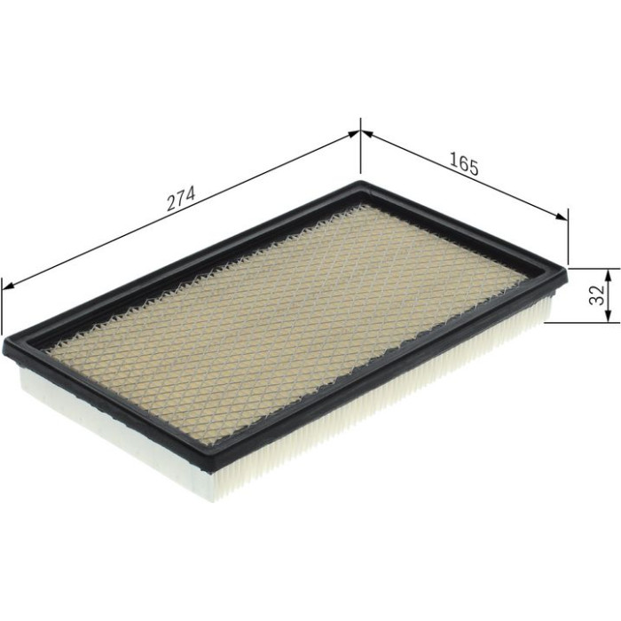 Bosch Luftfilter 1987429181 Bosch Luftfilter 1987429181