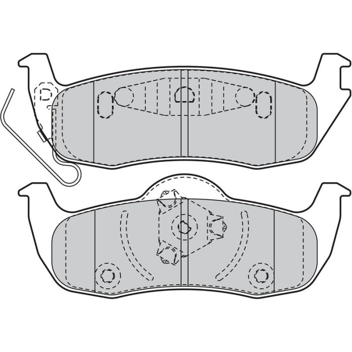 Valeo Bremsbelagsatz 598920 Valeo Bremsbelagsatz 598920