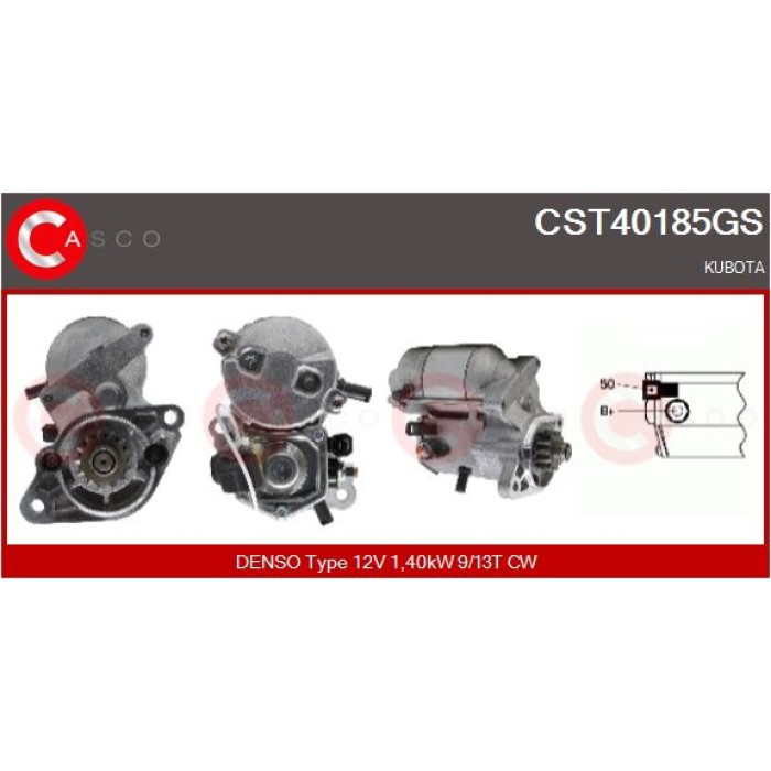 CASCO Anlasser CST40185GS CASCO Anlasser CST40185GS