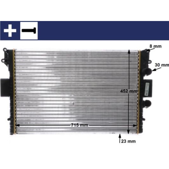 MAHLE Kühler, Motorkühlung CR 2006 000S MAHLE Kühler, Motorkühlung CR 2006 000S