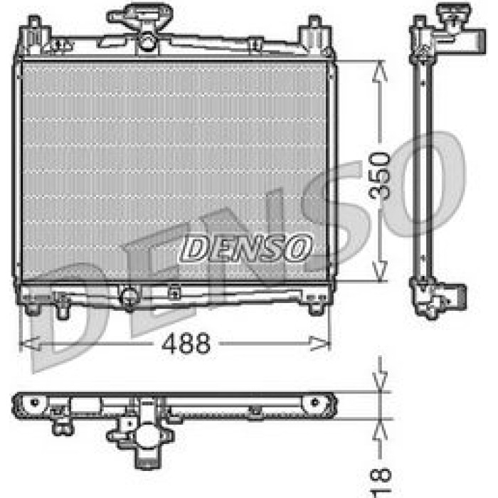Denso Motorkühler DRM50001