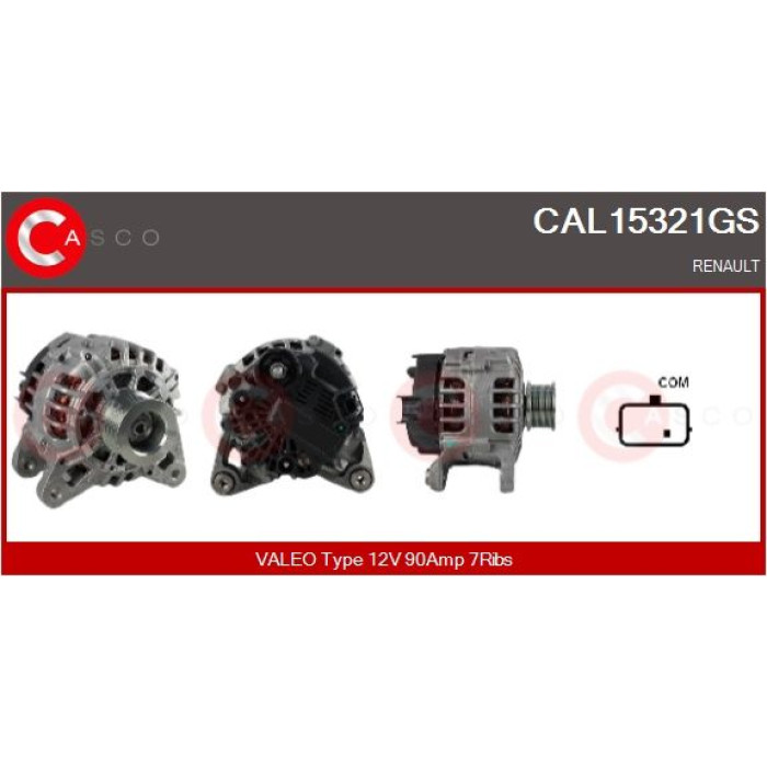 CASCO Generator CAL15321GS CASCO Generator CAL15321GS