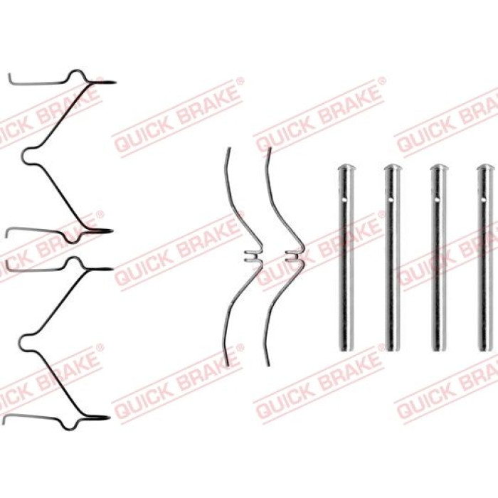 Quick Brake Montagesatz für Bremsbeläge 109-1126