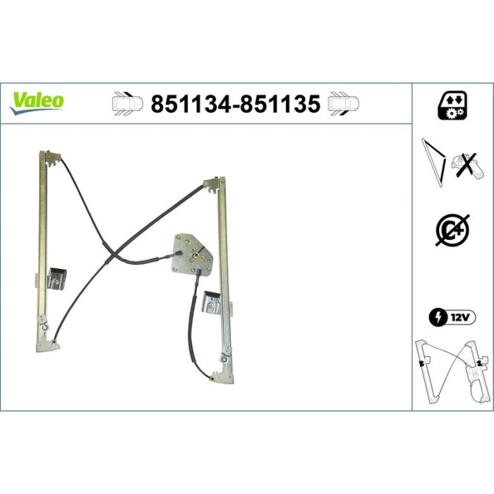 VALEO 851135 Fensterheber VALEO 851135 Fensterheber