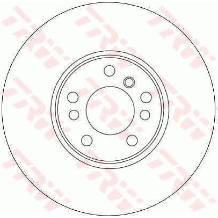TRW Bremsscheibe DF4187 TRW Bremsscheibe DF4187