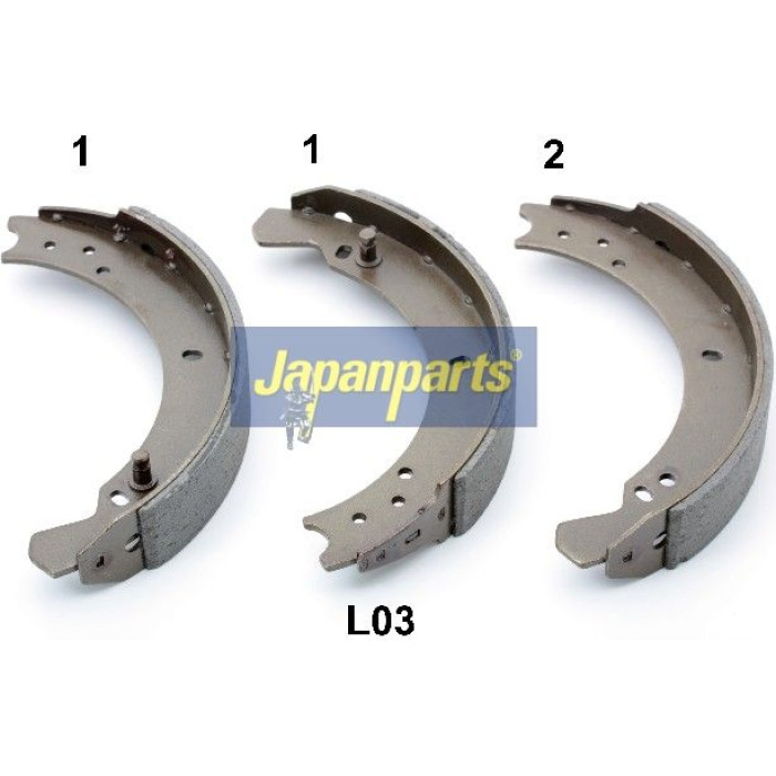 Japanparts Bremsbacken GF-L03AF Japanparts Bremsbacken GF-L03AF