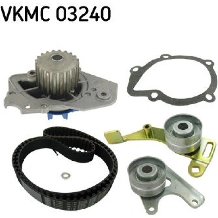 SKF Zahnriemensatz mit Wasserpumpe VKMC 03240 SKF Zahnriemensatz mit Wasserpumpe VKMC 03240