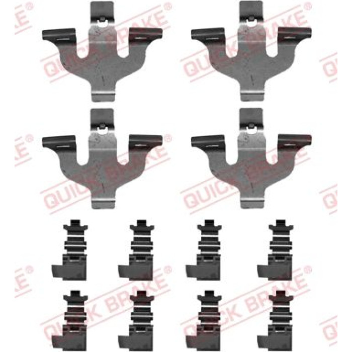 Quick Brake Zubehörsatz für Bremssattel 109-0066 Quick Brake Zubehörsatz für Bremssattel 109-0066