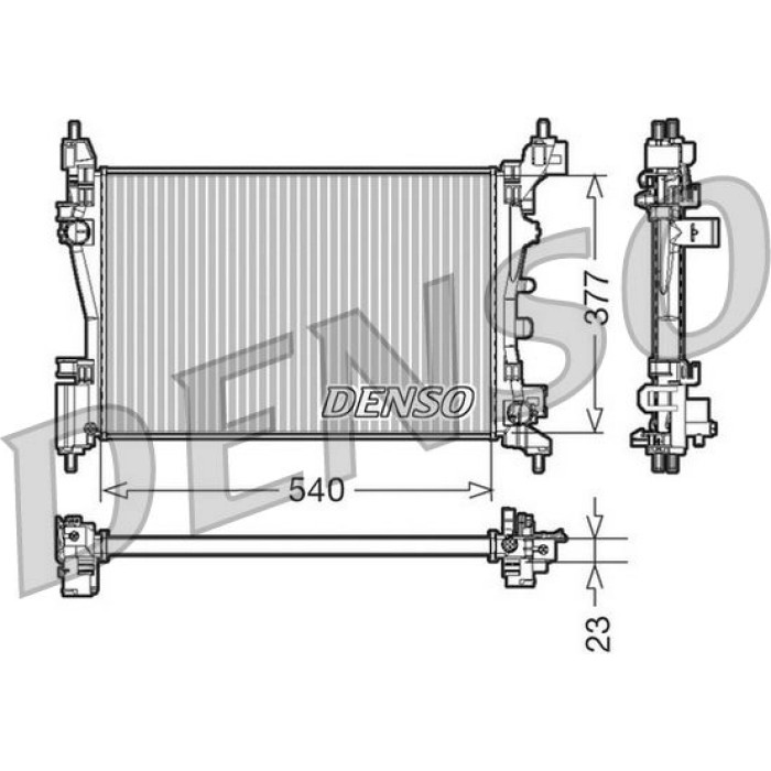Denso Motorkühler DRM09109