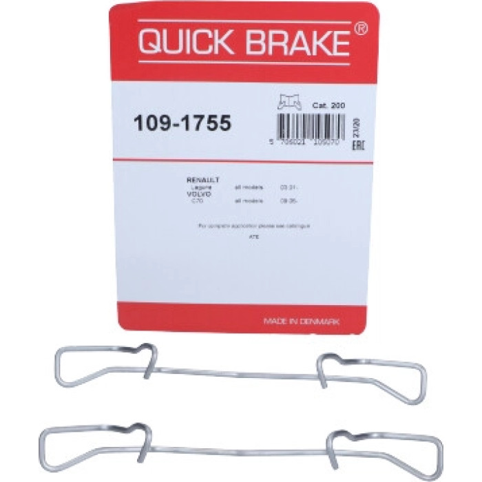 109-1755 Quick Brake Montagesatz für Bremsbeläge 109-1755 109-1755 Quick Brake Montagesatz für Bremsbeläge 109-1755