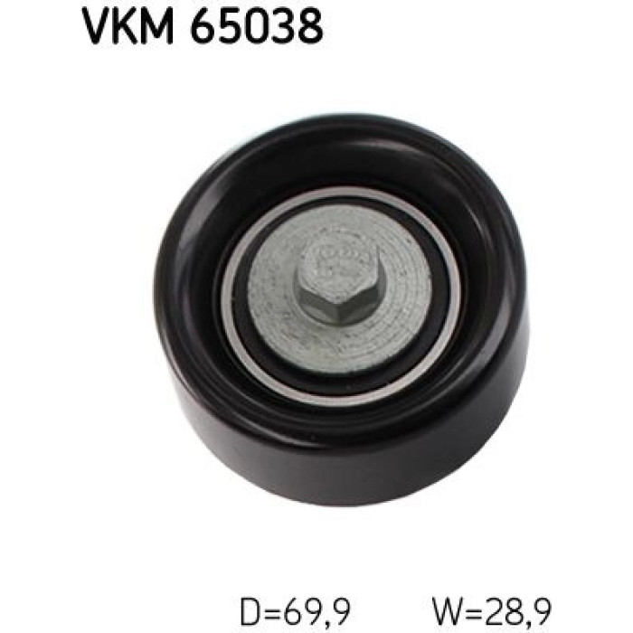 SKF Keilrippenriemen-Spannrolle VKM 65038