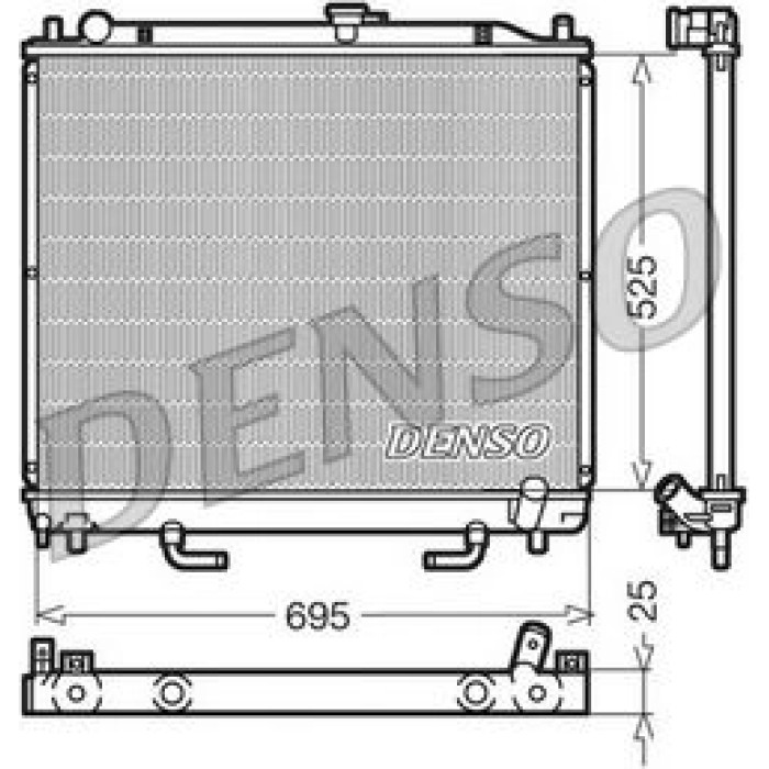 Denso Motorkühler DRM45015