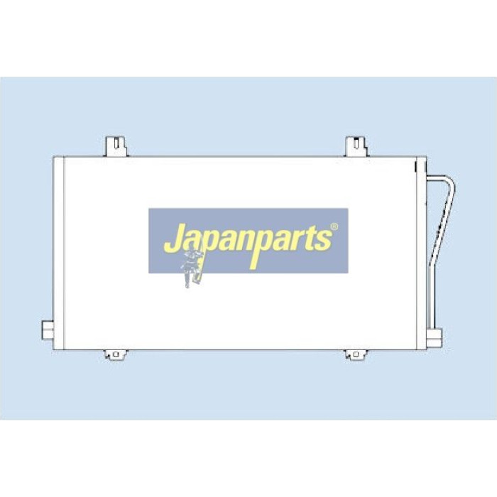 Japanparts Klimaanlagenkühler CND093051 Japanparts Klimaanlagenkühler CND093051