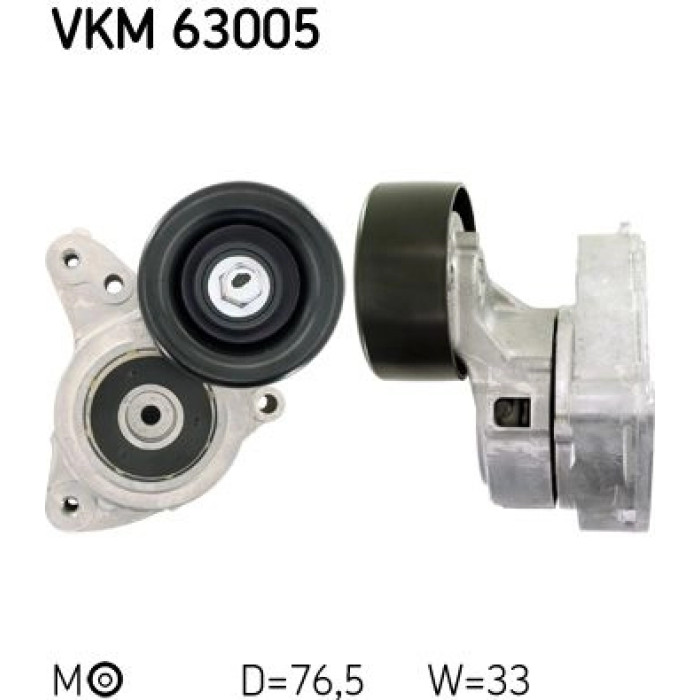 SKF Keilrippenriemen-Spannrolle VKM 63005