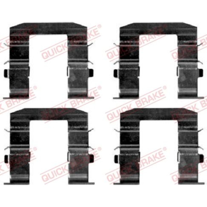 Quick Brake Montagesatz für Bremsbeläge 109-1665