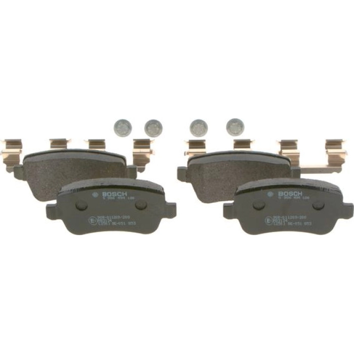 Bosch Bremsbelagsatz 0 986 494 126 Bosch Bremsbelagsatz 0 986 494 126