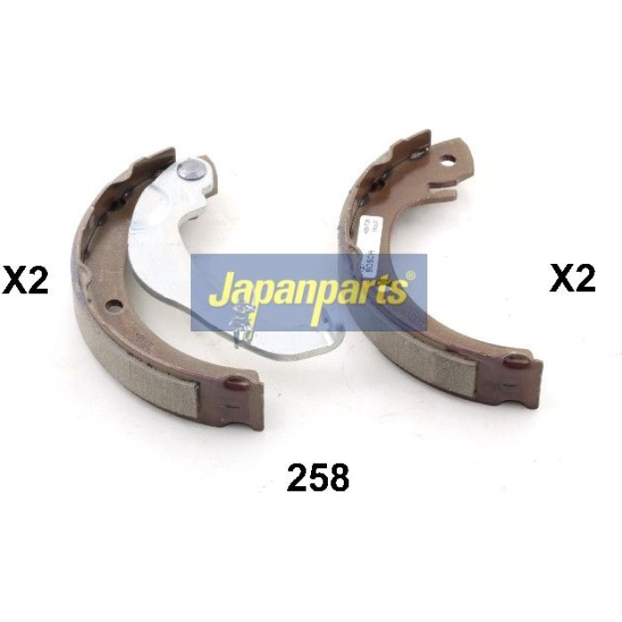 Japanparts Bremsbacken GF-258AF Japanparts Bremsbacken GF-258AF