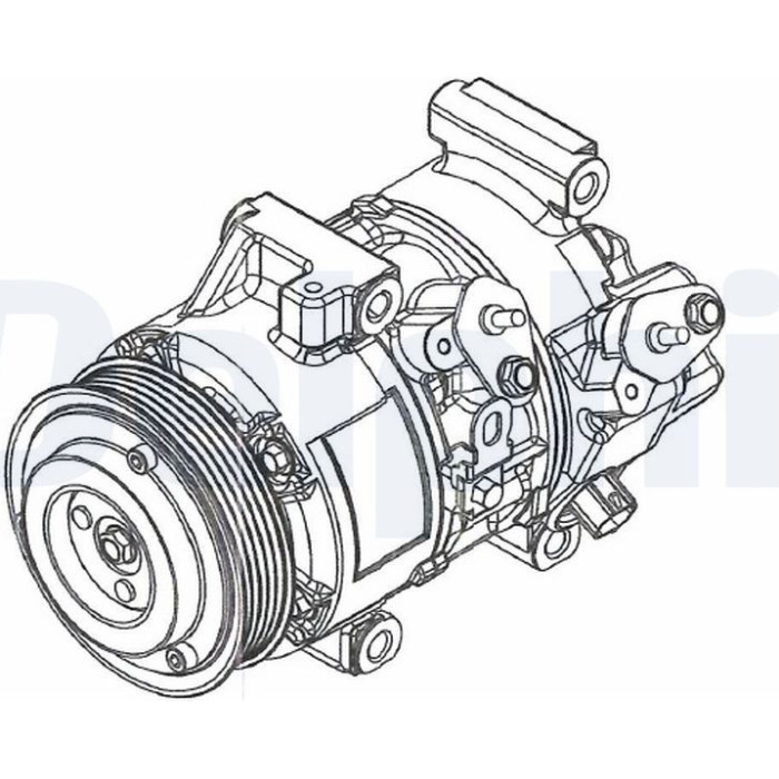 Delphi Kompressor CS20495 Delphi Kompressor CS20495