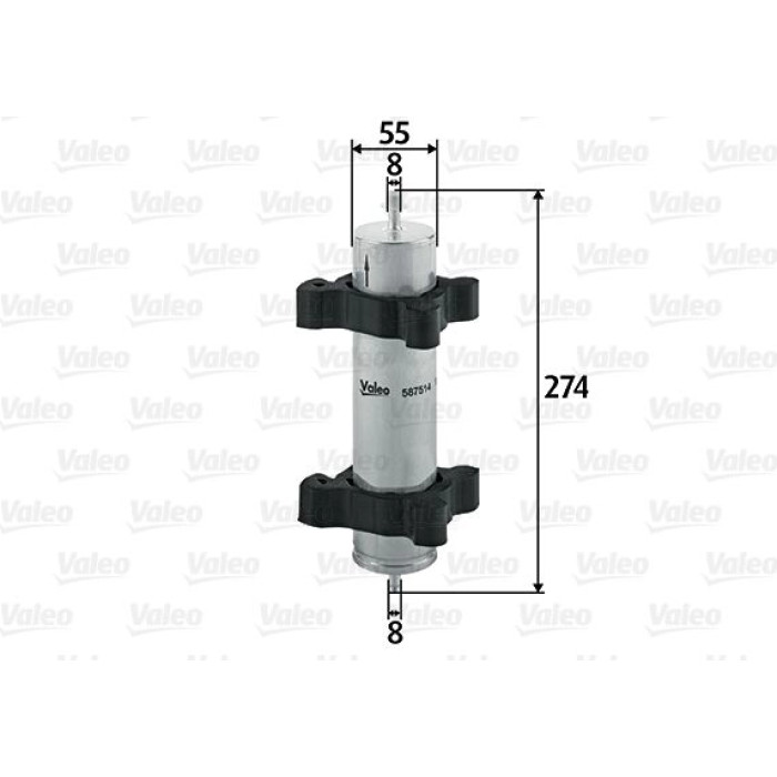 Valeo Kraftstofffilter 587514 Valeo Kraftstofffilter 587514