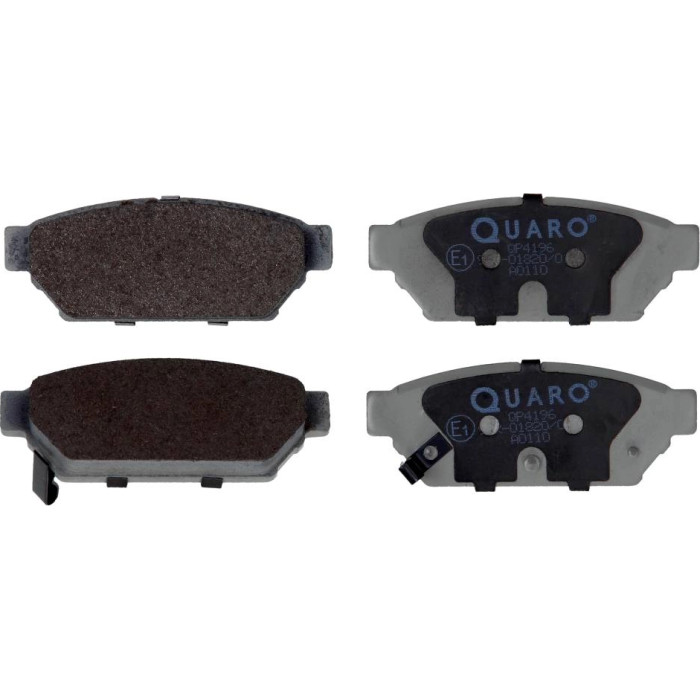 QP4196 Bremsbelagsatz Mitsubishi T. Carisma 95 QP4196 Bremsbelagsatz Mitsubishi T. Carisma 95