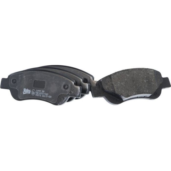 Valeo Bremsbelagsatz 598718 Valeo Bremsbelagsatz 598718
