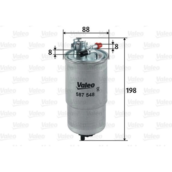 Valeo Kraftstofffilter 587548 Valeo Kraftstofffilter 587548