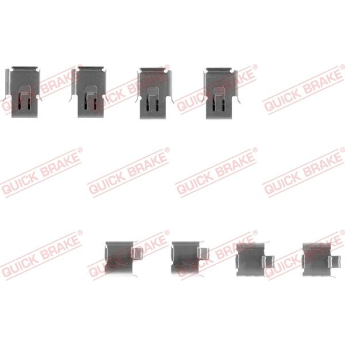 Quick Brake Zubehörsatz für Scheibenbremsbeläge 109-1171 Quick Brake Zubehörsatz für Scheibenbremsbeläge 109-1171
