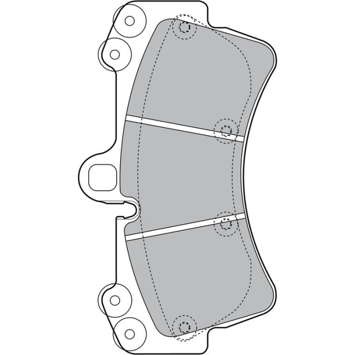 Valeo Bremsbelagsatz 598656 Valeo Bremsbelagsatz 598656