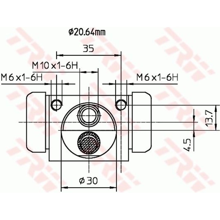 TRW Radbremszylinder BWF318 TRW Radbremszylinder BWF318