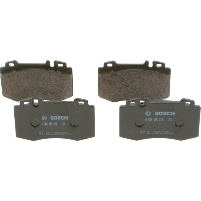 Bosch Bremsbelagsatz Scheibenbremse 0 986 495 278 Bosch Bremsbelagsatz Scheibenbremse 0 986 495 278