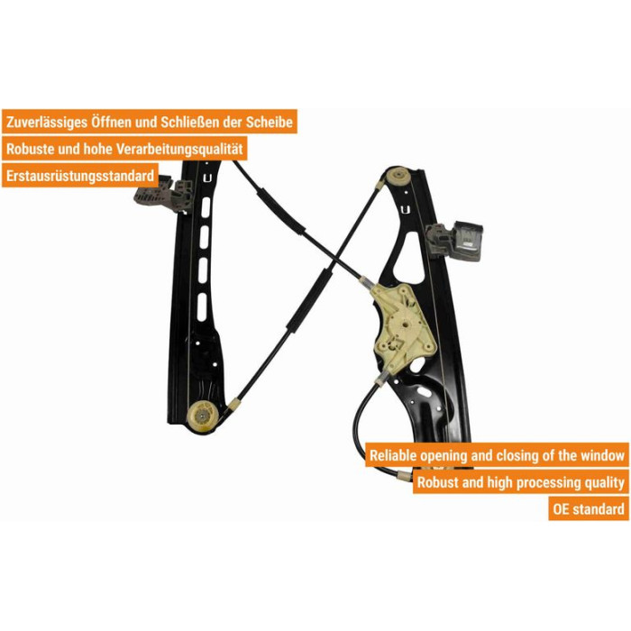 VAICO V30-1538 Fensterheber vorne rechts, elektrisch, ohne Motor VAICO V30-1538 Fensterheber vorne rechts, elektrisch, ohne Motor