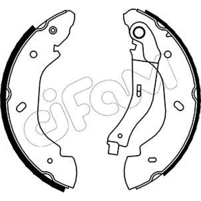 CIFAM Bremsbackensatz 153-135 CIFAM Bremsbackensatz 153-135