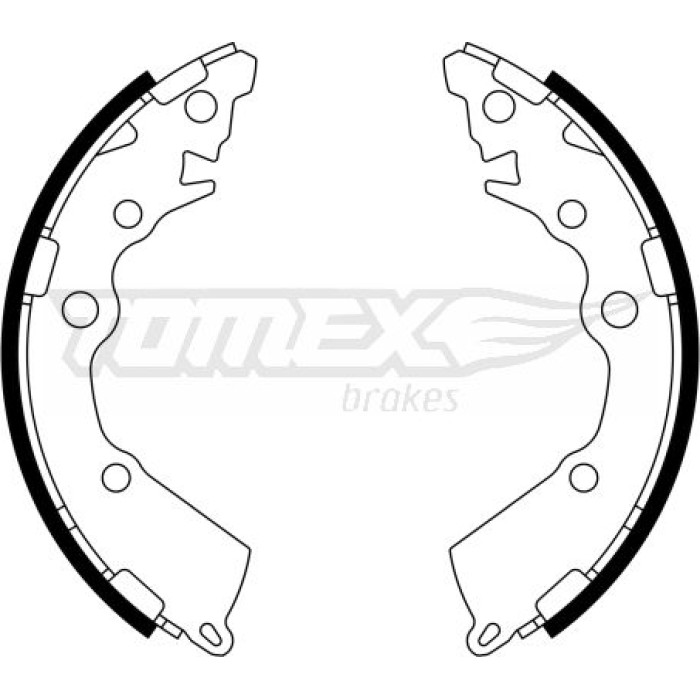 TX 23-18 TOMEX brakes Bremsbackensatz TX 23-18 TX 23-18 TOMEX brakes Bremsbackensatz TX 23-18