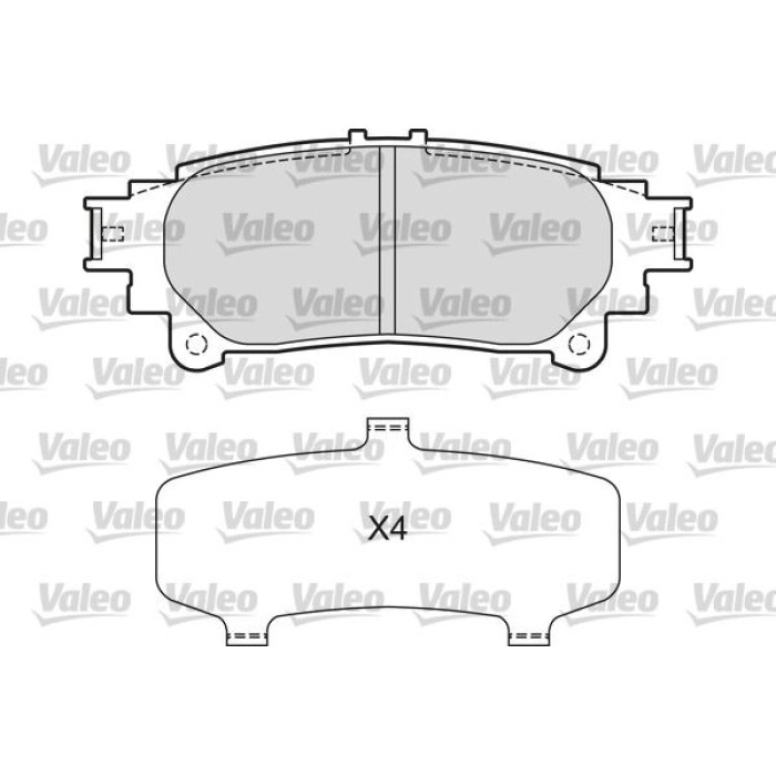 Valeo Bremsbelagsatz 601658