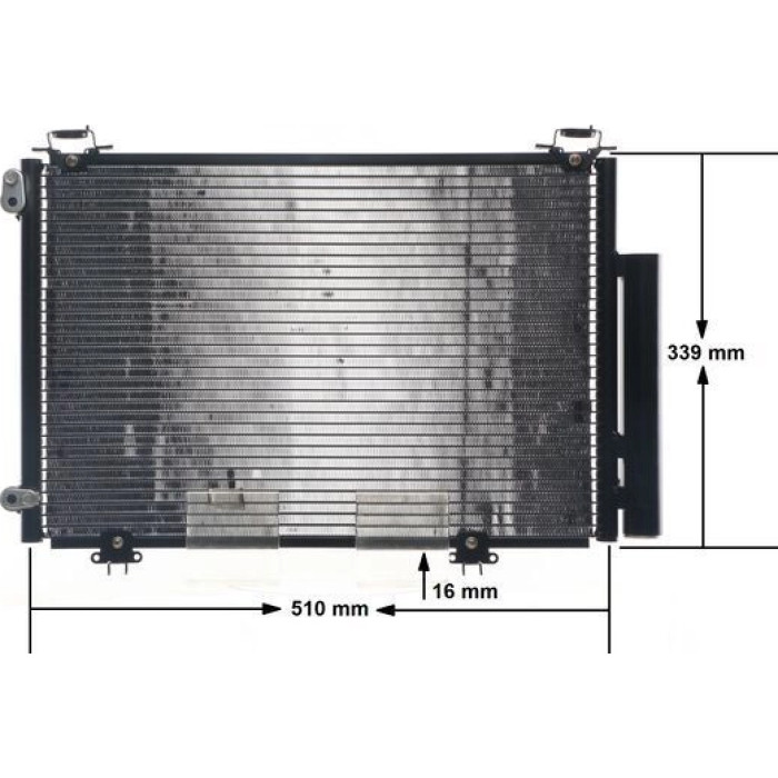 Kondensator, Klimaanlage AC 292 000S Kondensator, Klimaanlage AC 292 000S
