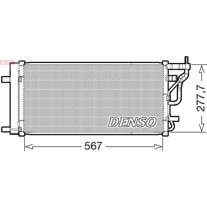 Denso Klimakondensator DCN41024 Denso Klimakondensator DCN41024