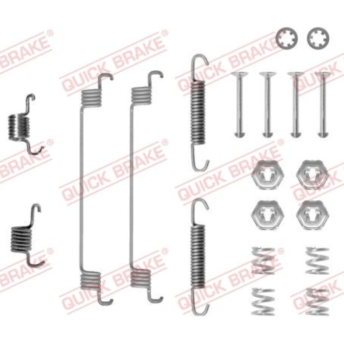 Quick Brake Montagesatz für Bremsbacken 105-0651 Quick Brake Montagesatz für Bremsbacken 105-0651