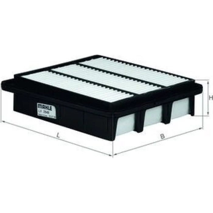 MAHLE Luftfilter LX 2648 MAHLE Luftfilter LX 2648