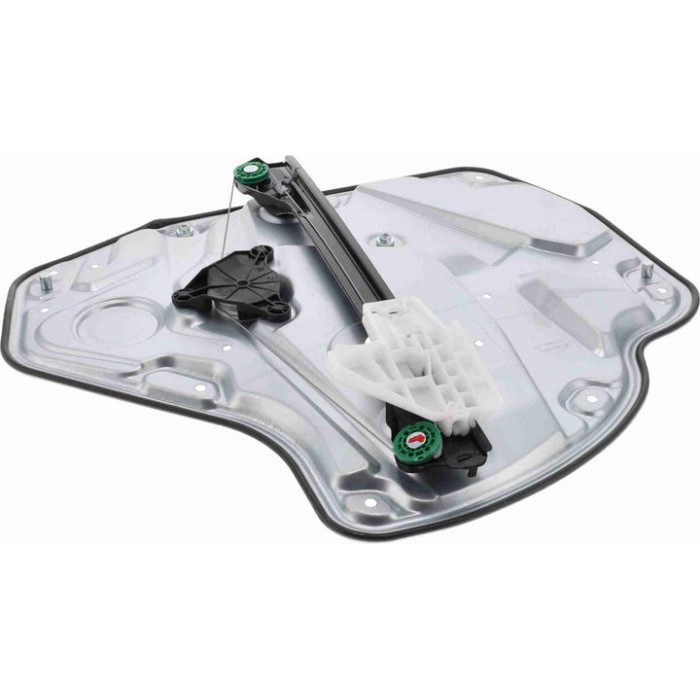 VAICO V10-1850 Fensterheber hinten links, ohne Motor, elektrisch, mit Trägerplatte VAICO V10-1850 Fensterheber hinten links, ohne Motor, elektrisch, mit Trägerplatte