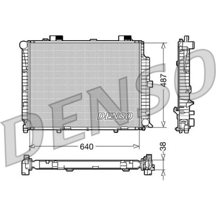 Denso Motorkühler DRM17087