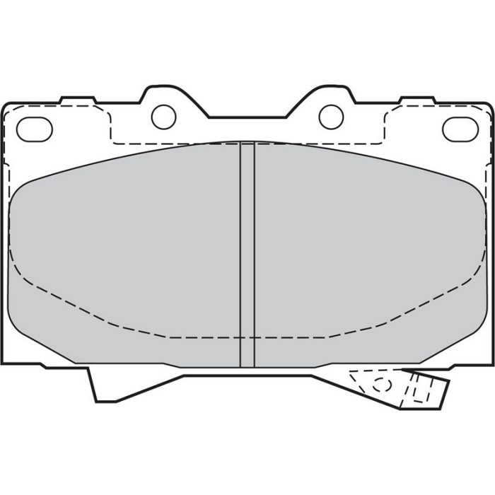 Valeo Bremsbelagsatz 598535 Valeo Bremsbelagsatz 598535