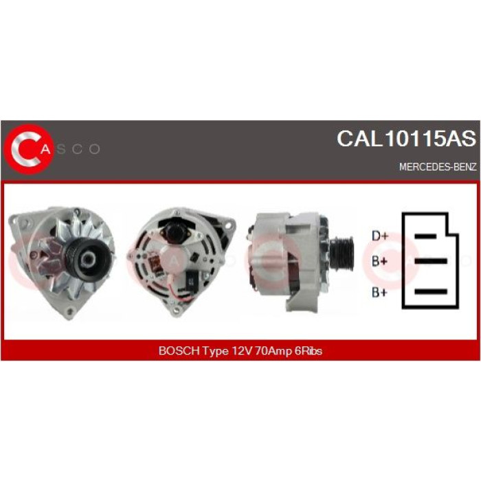 CASCO Generator CAL10115AS CASCO Generator CAL10115AS