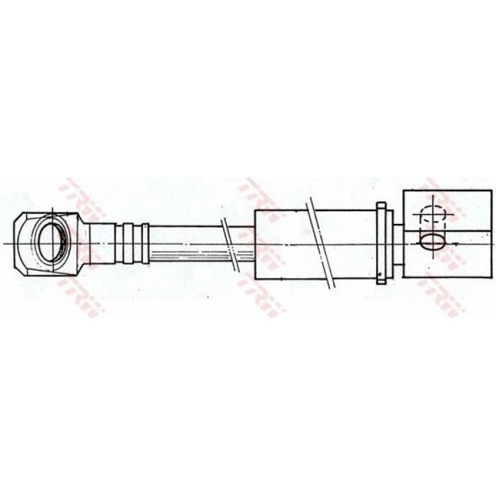 TRW Bremsschlauch PHD229 TRW Bremsschlauch PHD229